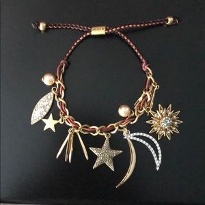 JCrew Adjustable charm bracelet